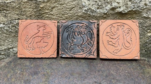 Lot ancien carreaux tomette - ancien,