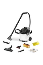 Shampouineuse SE 5, Flexible d'Aspiration 2 en 1, Reservoir d'Eau Frache : 4 l, 