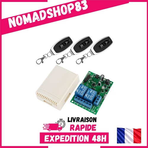 Récepteur relais sans - fil, 433