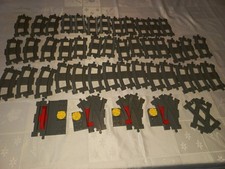 Lot de rails Lego Duplo gris