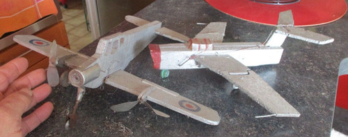 Ancien avion bois - avion,