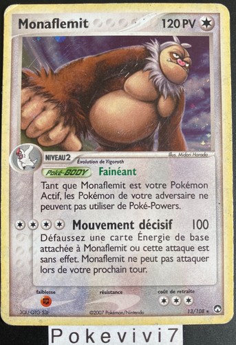 Carte pokemon monaflemit - carte,