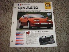 France 1991-1996 Alpine A610