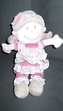 doudou peluche fille rose