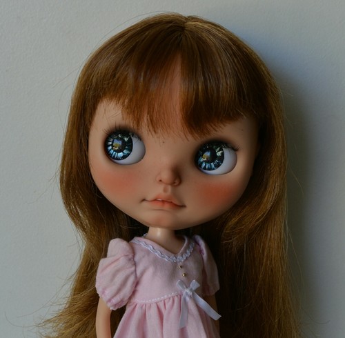 Ooak blythe custom white - blythe,