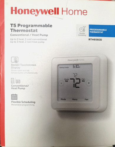 Honeywell programmable 7 - honeywell, t5