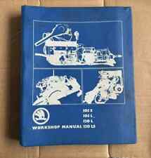 Genuine Skoda Workshop Manual 105S, 105L, 120L, 120LE, 120LS, 120LSE & Rapid