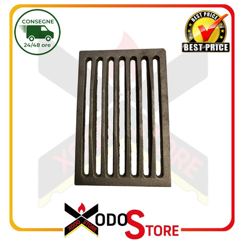 Grille ghisa chute cendre - en,