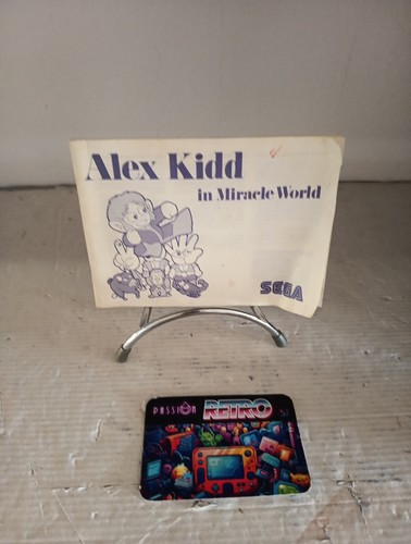 Notice master system alex kidd - alex,