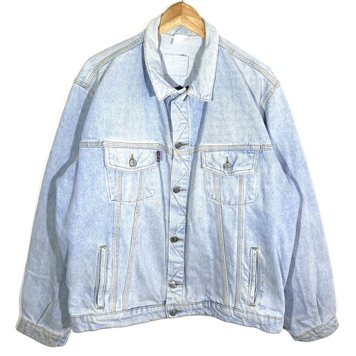 Veste jean trucker bleu - en,