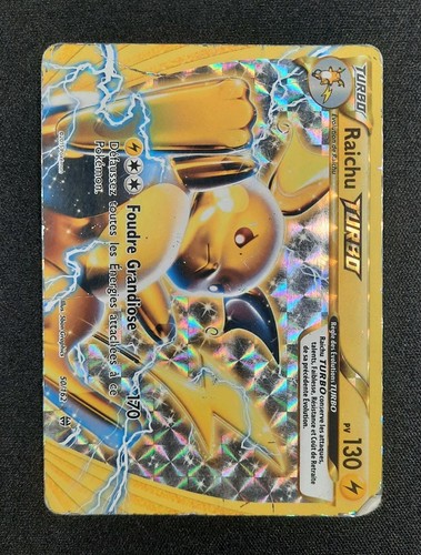 Carte pokémon raichu - carte,