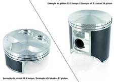 Piston coulé S3 Ø53,96mm compression standard Ossa TR125I