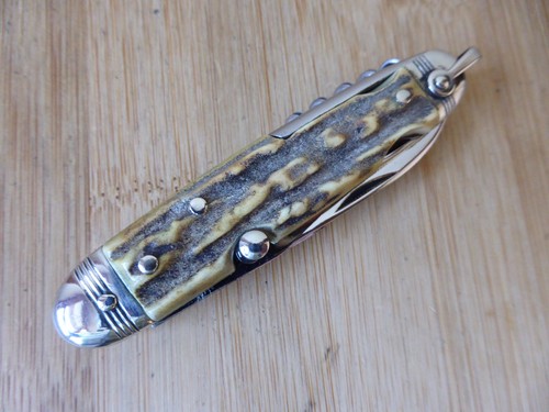 Ancien couteau pliant navette