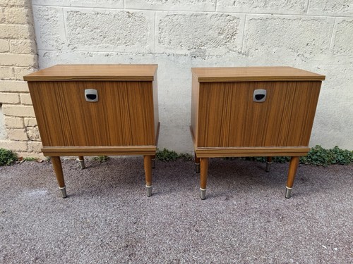 Paire tables chevet - paire, de