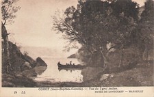 LOT 5 POSTCARDS FANTASY ART PAINTINGS COROT - THEME 4976