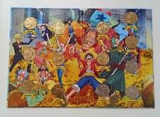 One Piece Monnaie de Paris 2024 - Complete Series 13 Mini Medal + album