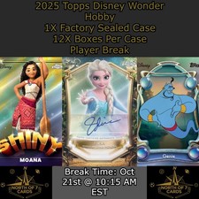 Zeus  - 2025 Topps Disney Wonder Hobby - 1X Case Character Break #5