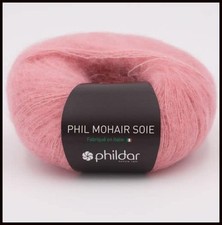 2 pelotes de PHIL MOHAIR ET