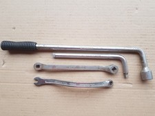 FACOM lot ancienne clé plate coudée demontage roue outil outillage mécanicien 