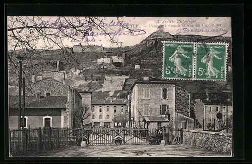 Cpa teil passage à - passage,