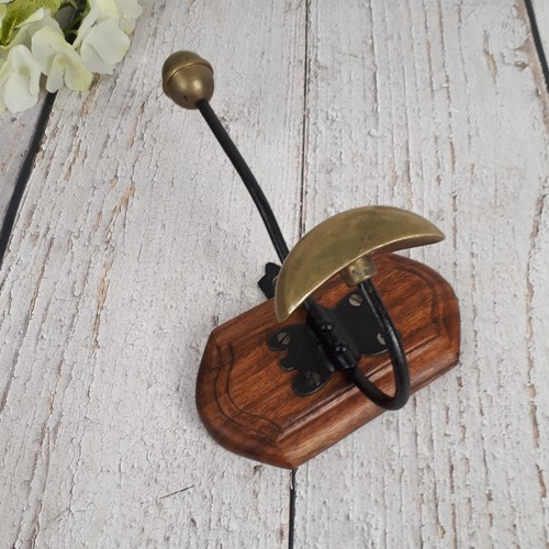 Ancienne patère bois - patère, en