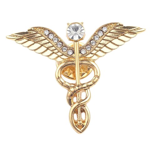 Broche croisée ailes ange - broche,