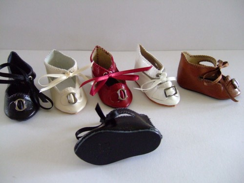 Chaussures poupee ancienne - chaussures, de