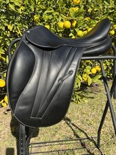 Butet 18" Deep Seat Dressage Saddle - Black