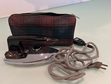 Fer à repasser Calor n°11A – 300W 220V –années 60/70  – housse d’origine – Fr