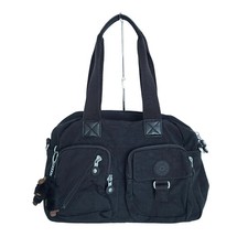 Auth Kipling - Black Nylon Handbag