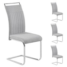 Lot de 4 chaises salle à