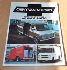 1976 Chevrolet Chevy Van Step Brochure Prospekt