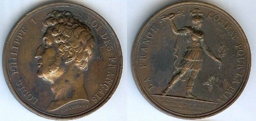 Médaille table louis - médaille,