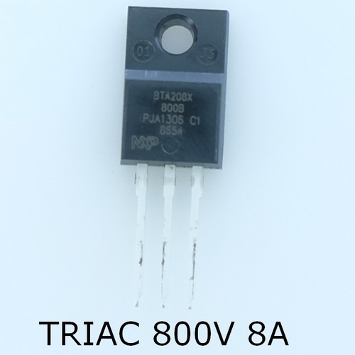 Bta208x 800b triac - 800v, 8a