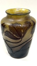 VASE GALLE A DECOR FLORAL