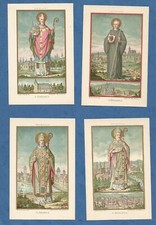 LOT 4 PIOUS IMAGES SAINT DEODAT MATERNE AMAND MORAND BISHOP CONFESSOR ALSACE