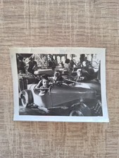 ANCIENNE PHOTO MANEGE AUTOMOBILE VOITURE 1960 BUGATTI FETE FORAINE