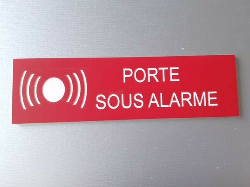 Plaque etiquette boite aux - plaque,