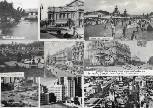 Lot cartes postales - 17,
