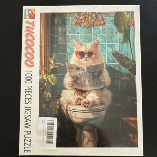 Puzzle 1000 pièces chat maine - pièces,