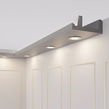 12 Mètres Système D'Éclairage Plafond LED Plinthe Pour Éclairage Indirect OL-45