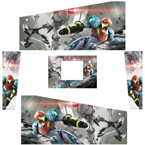 Stickers metroid pour - pour, pincab