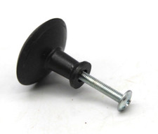 Lot of 6 Ikea Dresser Knobs Metal 32mm w/screws - CHOICE HEMNES or KAPANG