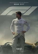 F1 (2025) Brad Pitt Affiche du