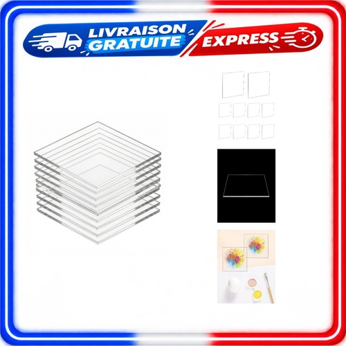 Qwork feuilles acryliques - 10,