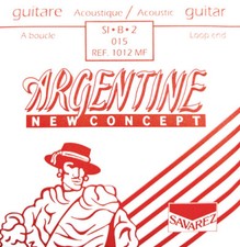 Corde SAVAREZ guitare jazz manouche à l'unité à boucle Si 2ème 1012 MF