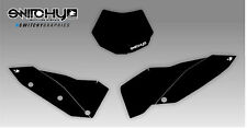 Set ADESIVI GRAFICHE Tables Black pour Moto SX 125 150 250 2007 2008 2009 2010