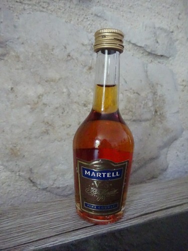 Mignonnette bouteille martell - mignonnette,