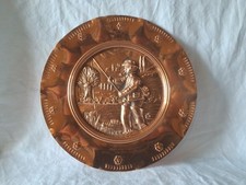 Assiette décorative En Cuivre