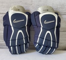 Nike Air Quest Senior Hockey Gloves Large 13.5” Blue & White